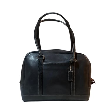 Vintage Coach 7786 Hampton Satchel - Y2K Leather Doctor Bag | Blackish Brown Handbag | Classic Coach Era (Decent Condition) 