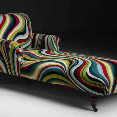 Daybed in Pierre Frey Fabric