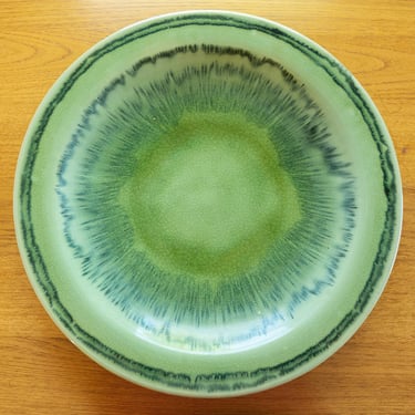 RARE GIANT 20" CHARGER - Plate - Reactive Glaze - Vintage/Mid-Century Modern 