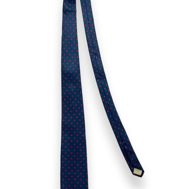 Vintage 1970s BROOKS BROTHERS Makers Silk Necktie ~ Polka Dot / Foulard ~ Preppy ~ Ivy Style ~ Trad ~ Tie 