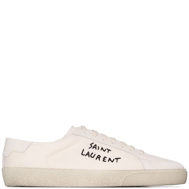 Saint Laurent Women Court Sl/06 Canvas Sneakers