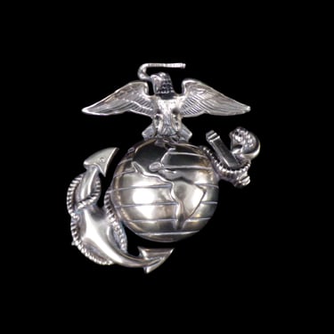 Brass Marine Corps Emblem