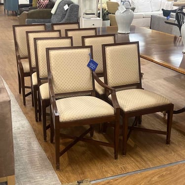 Set of 8 Ethan Allen Dining Chairs