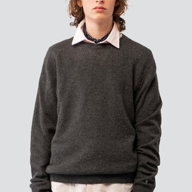 Graphite Mockneck Sweater