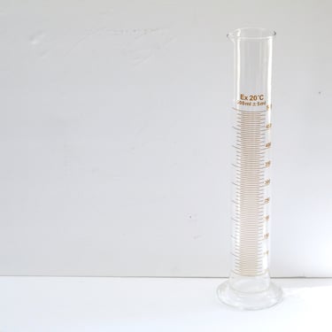 Vintage Lab Beaker Beaker Vase 500ml Glass Measuring Tube Cup Apothecary Glass Scientific Beaker Science Decor 