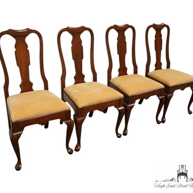 Set of 4 PENNSYLVANIA HOUSE Solid Cherry Traditional Style Dining Side Chairs 11-3109 
