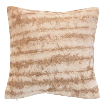 Cotton Blend Tie-Dyed Pillow