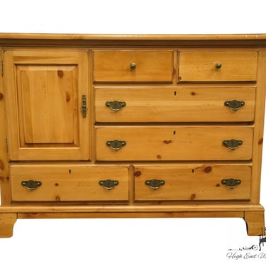 KINCAID DUCKS UNLIMITED Solid Knotty Pine Rustic Americana 58" Door Chest 22-161 