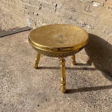 Brass Footstool