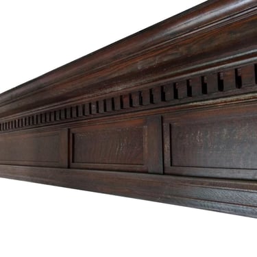 Oak Crown Molding with Lobby Areas