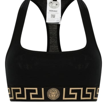Versace Women Greca Border Scoop Bralette
