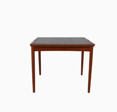 Danish Modern Poul Hundevand Flip Top Game Table