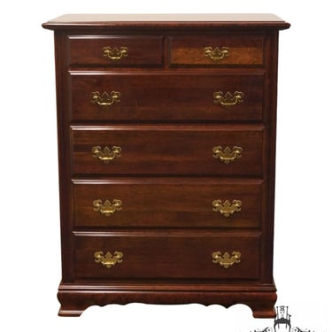 CRESENT FURNITURE Solid Cherry Traditional Style 36" Chest of Drawers 