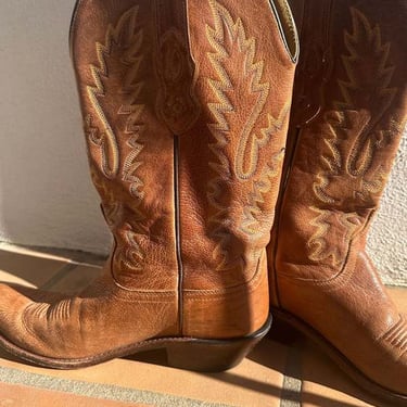 Old West Boots - Caramel