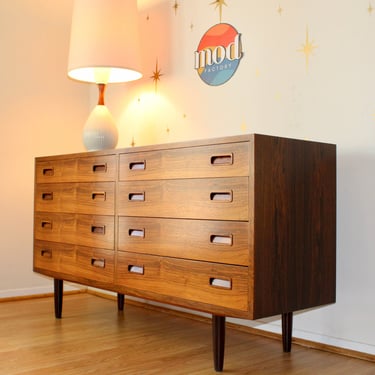 Carlo Jensen - Danish Rosewood Compact Double Dresser