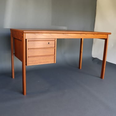 Danish Teak Desk by Peter Lovig desk with secret compartment