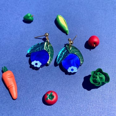 Little Blueberry Earrings