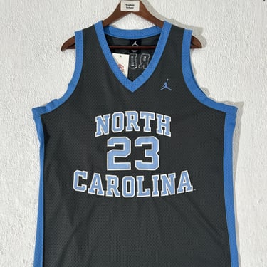 RS Michael Jordan University of North Carolina Jordan Brand Basketball Jersey #23 Sz. L