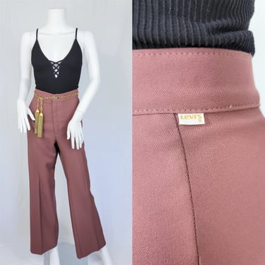 1970's Taupe High Waist Levi's "Bend Over" Pants I Sz 29" I W: 29" I Womans 