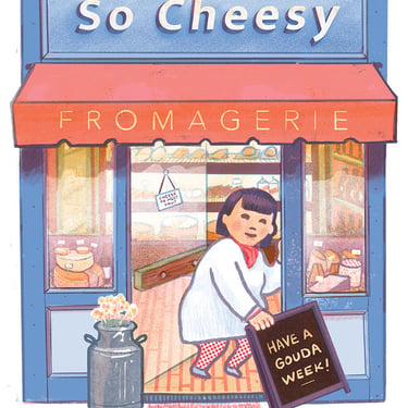 Fromagerie - Storefront Illustration