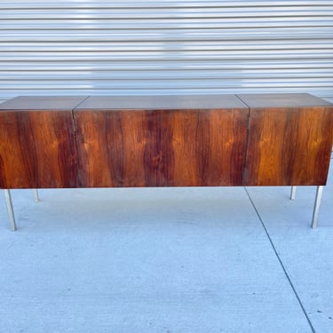 Danish Modern Rosewood Record Credenza 