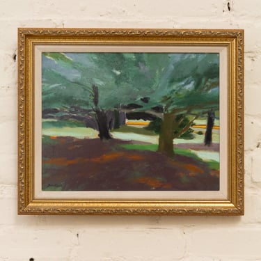 Between the Trees Beauty oil painting signed by Don Rees
