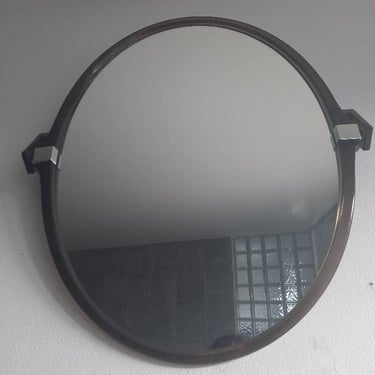 Allibert rotating vintage wall mirror from the Seventies.  germany 