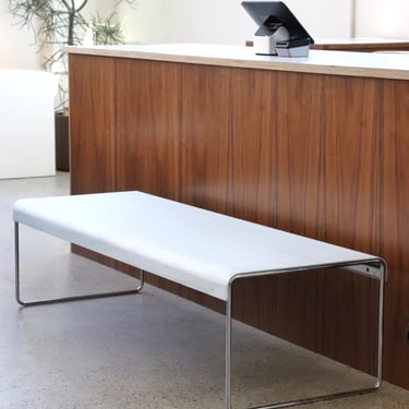 Cassina "Zap" Aluminum Coffee Coffee Table By Piero Lissoni
