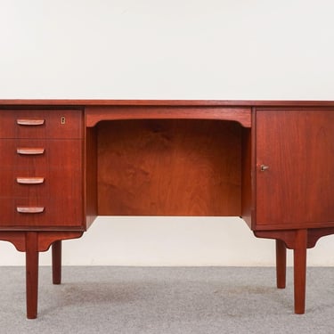 Teak Danish Desk - (325-119) 