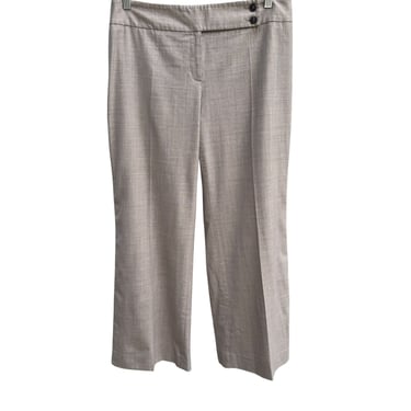 Jones New York Womens Y2K Stretch Low Rise Wool Blend Straight-Leg Dress Pant 12P