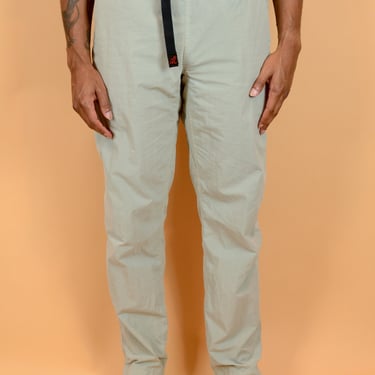 Vintage Gramicci Grey Nylon Outdoor Hiking Pants | XS Small Medium 90s 2000s Y2K 28x30 29x30 30x30 31x30 32x30 33x30 34x30 