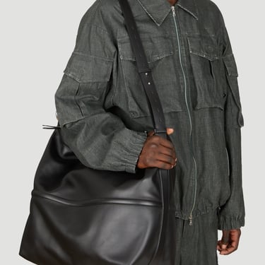 Dries Van Noten Men Leather Crossbody Bag