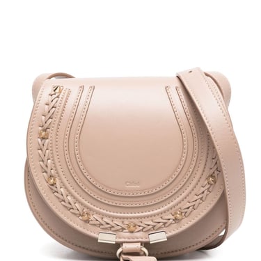 Chloé Women Marcie Small Saddle Bag With Studs