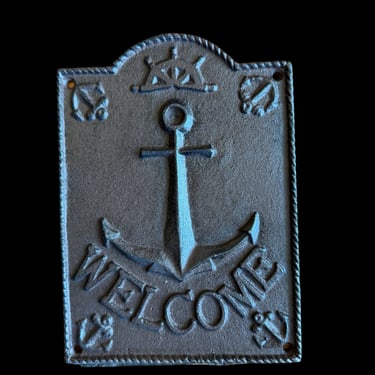 Anchor Welcome Sign