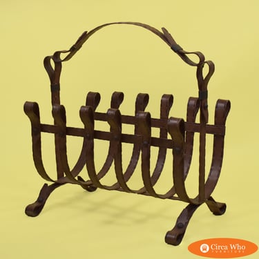 Hermes Style Belt Magazine Rack