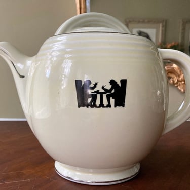 Hall's Silhouette Teapot 