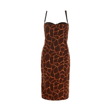 Dolce & Gabbana Giraffe Print Dress
