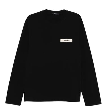 Jacquemus Men Le T-Shirt Gros Grain Manches Longues