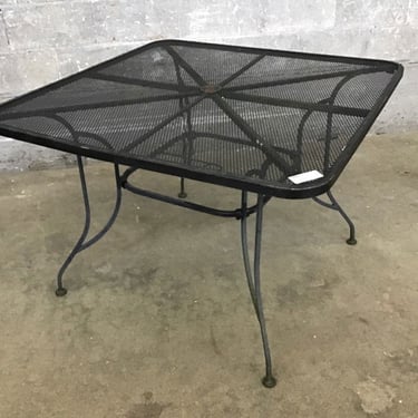 Expanded Steel Patio Table (Seattle)