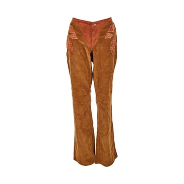 Dolce &amp; Gabbana Brown Corduroy Pants