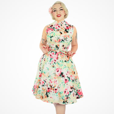 Floral Dress With Pockets XS-3XL 