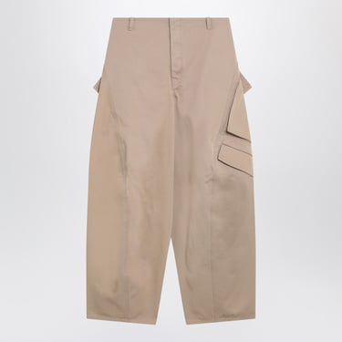 Alaia Beige Chino Cargo Pants Women