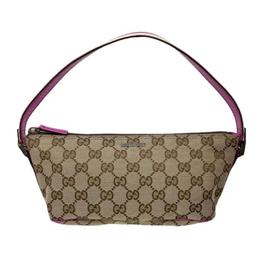 Gucci Tan Monogram Shoulder Bag