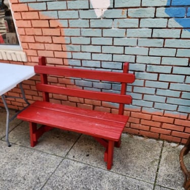Wooden Patio Bench