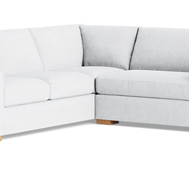 Bench Made Modern Couch Potato Sectional (90" x 105",Corner On Left,Standard) FFE258-273