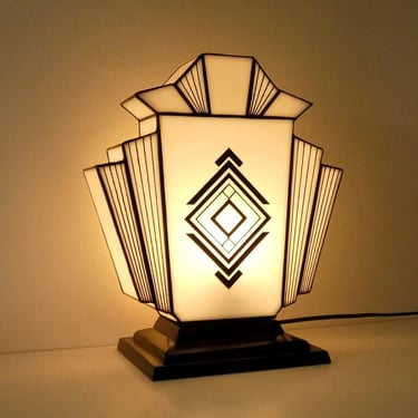 Large Art Deco Lamp 