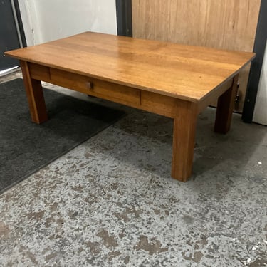 Antique Mission Oak Coffee Table