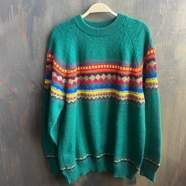 Vintage Green Sweater