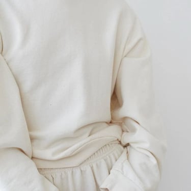 Wol Hide Easy Sweatshirt - Natural on Garmentory