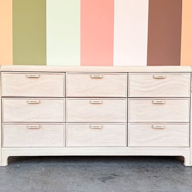 Coastal Chic Pencil Reed Dresser